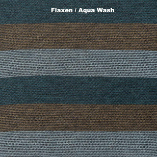 SCARVES - CHUX - MERINO - Flaxen Mustard / Aqua Wash -