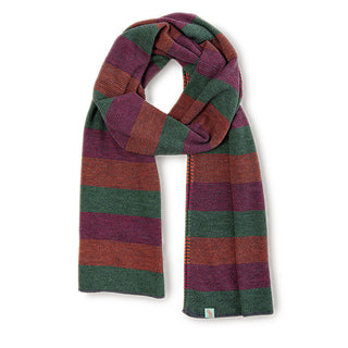 SCARVES - CHUX - MERINO - Hibiscus Pink / Cinnamon Orange -