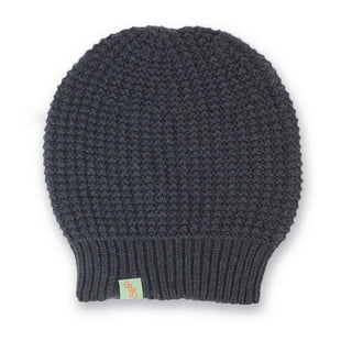 BEANIES - ELEMENTARY - PREMIUM AUSTRALIAN LAMBSWOOL - Charcoal Grey - 