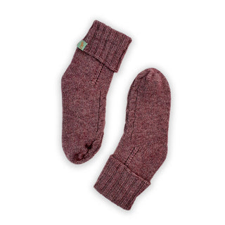 HOMIE'S  - HOUSE SOCKS - BEANIES FOR YOUR FEET - Berry - Small - Medium