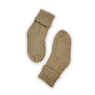 HOMIE'S  - HOUSE SOCKS - BEANIES FOR YOUR FEET - Khaki - Small - Medium