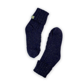 HOMIE'S  - HOUSE SOCKS - BEANIES FOR YOUR FEET - Navy - Small - Medium