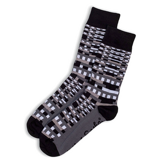 SOCKS - TRANSAM - AUSTRALIAN COTTON - Monochrome - S / 2-8