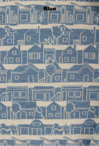 BLANKETS - NEIGHBOURHOOD - MERINO - Blue - Extra Small