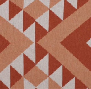 BLANKETS - TRIBAL - MERINO - Cinnamon - Extra Small