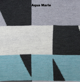 BLANKETS - MY WAY - MERINO - Aqua Marle - Extra Small