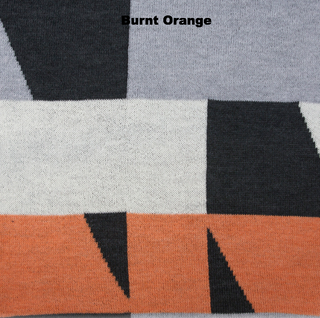 BLANKETS - MY WAY - MERINO - Burnt Orange - Extra Small