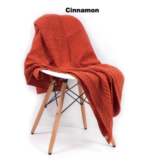 BLANKETS - BRIOCHE - MERINO - -