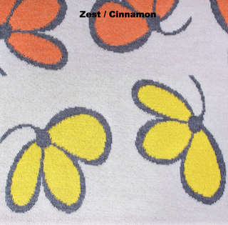 BLANKETS - FLUTTER - MERINO - Zest / Cinnamon - Extra Small
