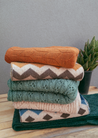 SCARVES - WINGDINGS - LAMBSWOOL - -