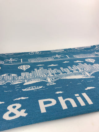 PERSONALISED BLANKETS - MELBOURNE - MERINO - -