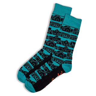 SOCKS - NEIGHBOURHOOD - AUSTRALIAN COTTON - Blue - S / 2-8