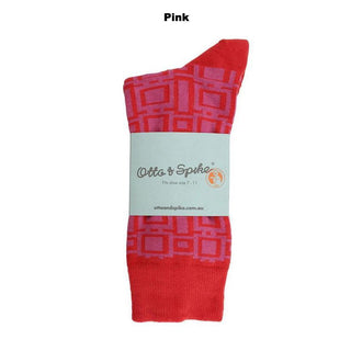 SOCKS - ELIXIR - AUSTRALIAN COTTON - Pink - S / 2-8